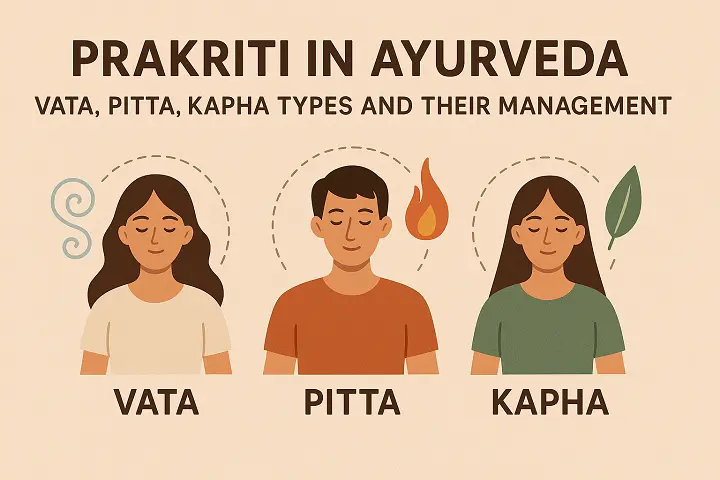 Prakriti in Ayurveda: Vata, Pitta, Kapha Types and Their Management