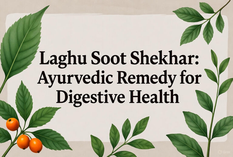 Laghu Soot Shekhar: Ayurvedic Remedy for Digestive Health